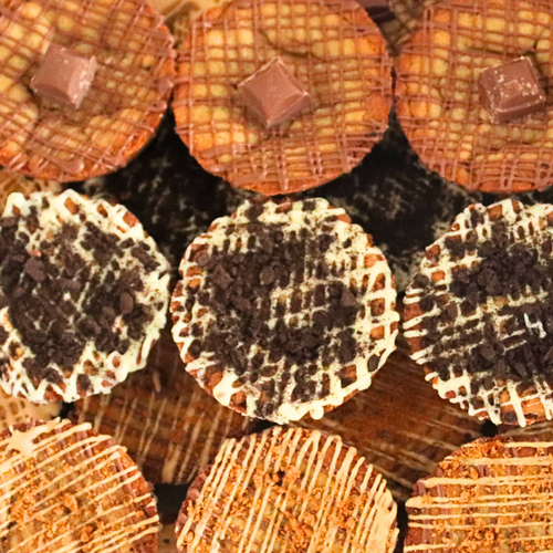 Crazy 9 - 9 crazed packed cookies